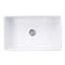 Nantucket Sinks 33-Inch Farmhouse Fireclay Sink with Filigree Apron FCFS3320S-Filigree - alternate 2